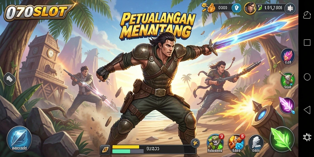 Tangkapan layar gameplay 070SLOT yang seru dan menegangkan.