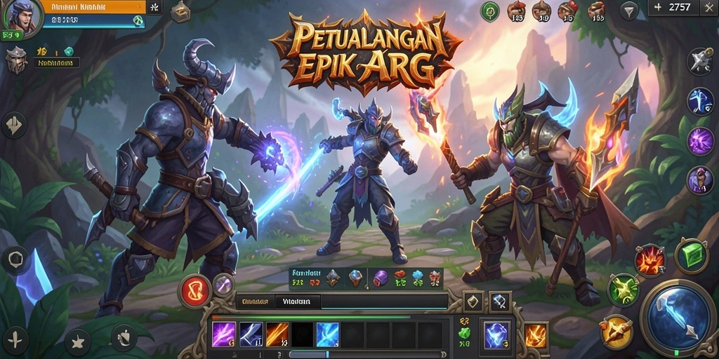 Tangkapan layar permainan ARPG seru di dalam 2757.