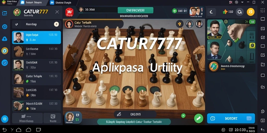 Tampilan gameplay CATUR777 yang menarik dan interaktif.