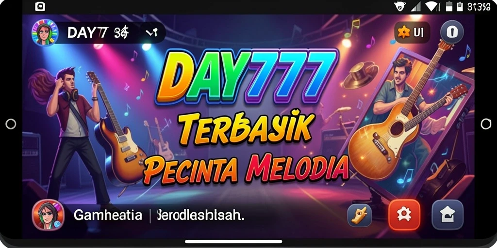 Tampilan gameplay yang menarik dari DAY777 dengan irama yang memikat.