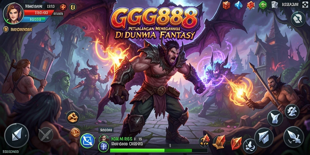 Tampilan menarik dari permainan GGG888 yang penuh warna.