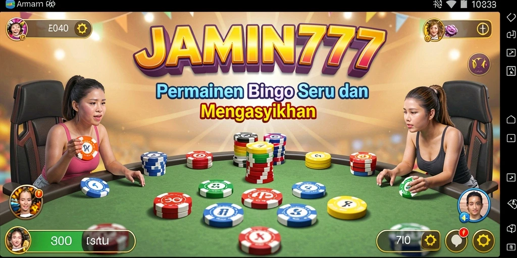 Tampilkan gameplay Bingo yang seru dan interaktif.