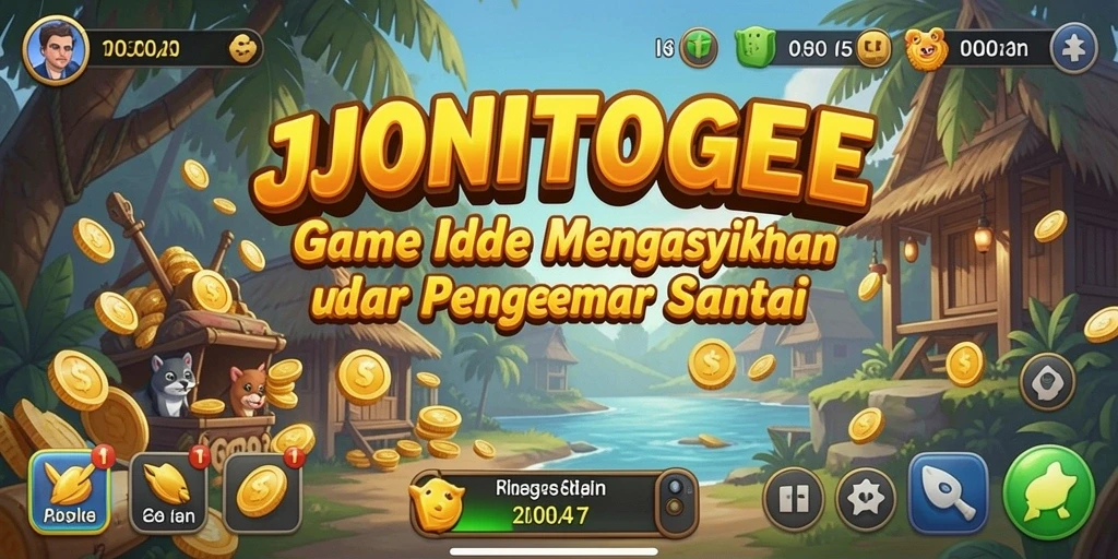 Tampilan gameplay <strong>JONITOGEL</strong> yang menenangkan dan interaktif.