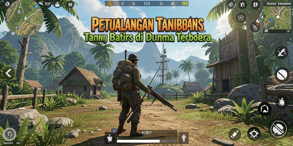 Gameplay KO857 yang menakjubkan dalam dunia terbuka yang luas.