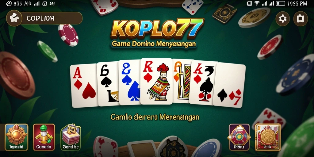 Tampilan gameplay KOPLO77 yang seru dengan berbagai mode permainan