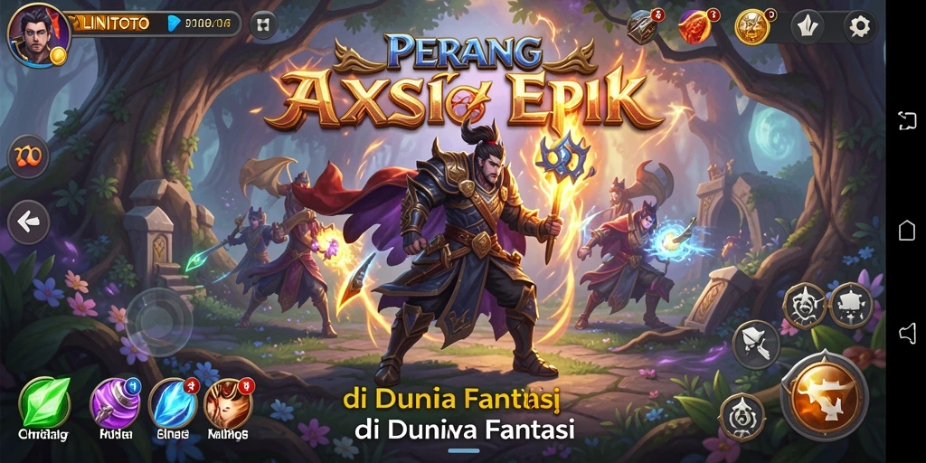 Gameplay seru dan dinamis dalam LINITOTO.