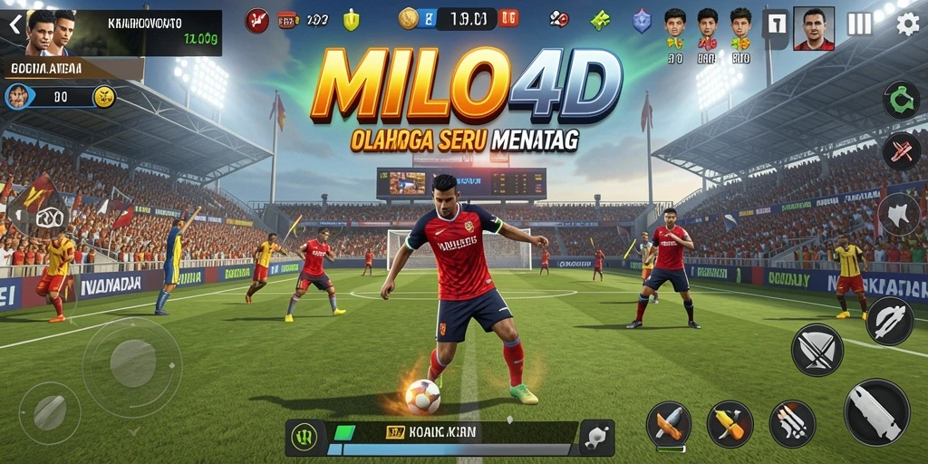 Tampilan gameplay mendebarkan dari <strong>MILO4D</strong> yang penuh aksi olahraga.