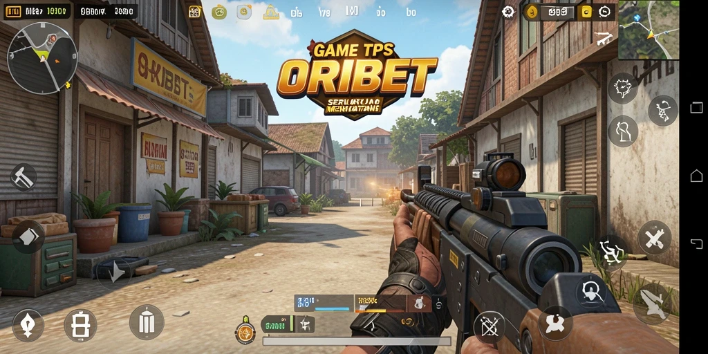 Tampilan aksi gameplay seru di ORIBET yang mengesankan.