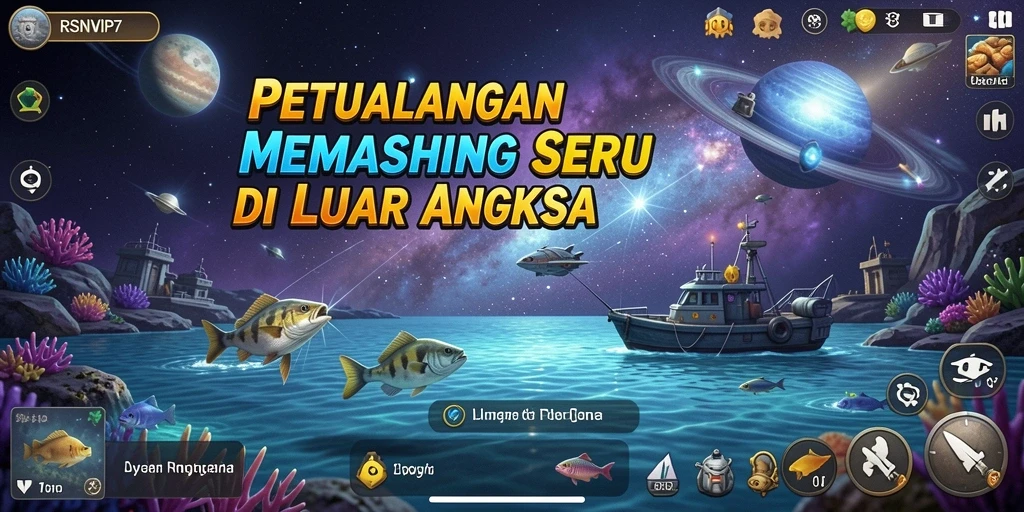Tangkapan ikan yang menakjubkan dalam gameplay RSNVIP7.