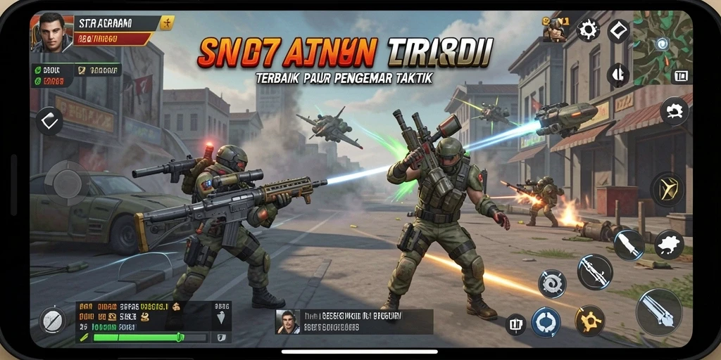 Tampilan gameplay gameplay menarik dari SR877 dengan elemen strategi.