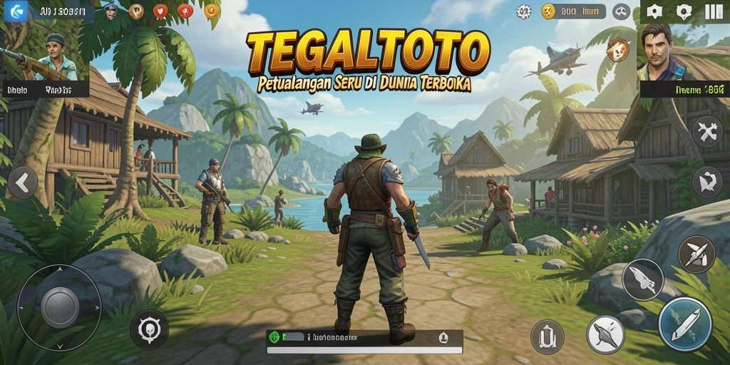 Gameplay seru dalam dunia terbuka TEGALTOTO.